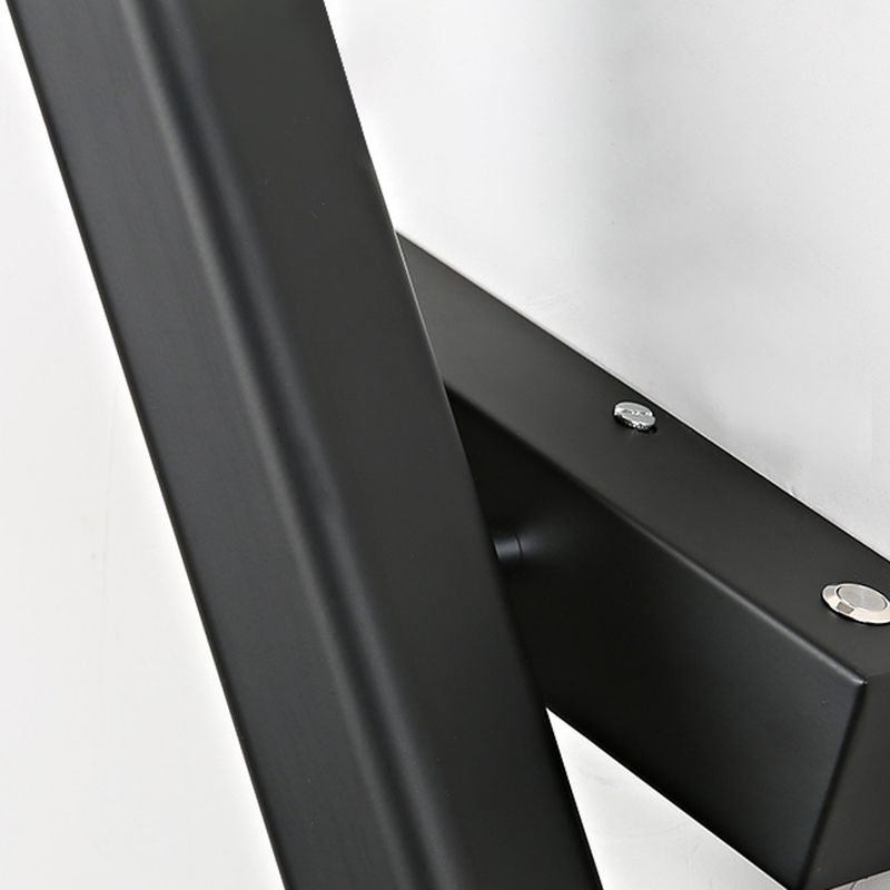 1 Light Rectangular Shade Wall Lighting Modern Style Metal Wall Mounted Light Fixture