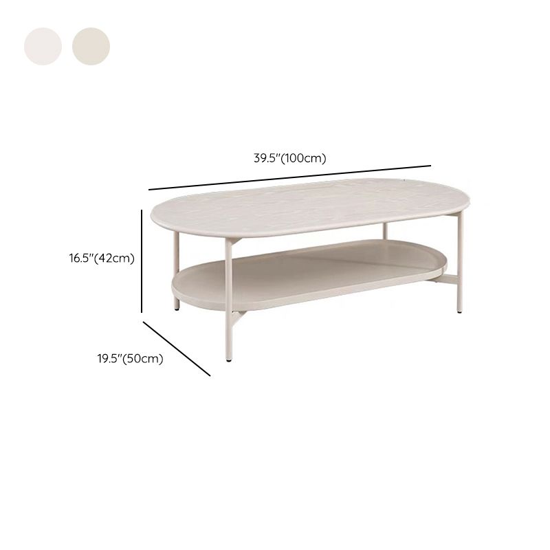 No Distressing Wood Coffee Table Set White Oval Coffee Table