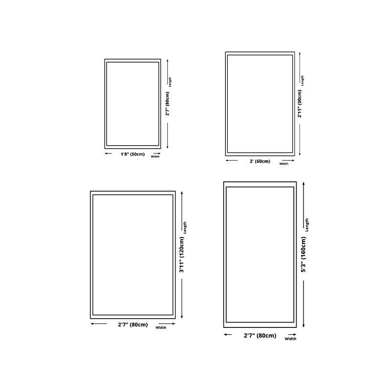 Black Simple Rug Polyester Circle Rug Stain Resistant Indoor Rug for Living Room