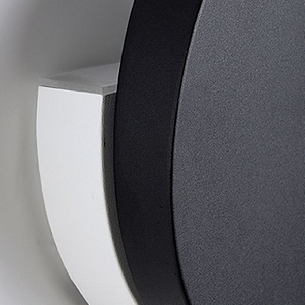 Stile moderno a forma rotonda a led monte a monte leggera camera da letto da letto da comodino lampada con applique