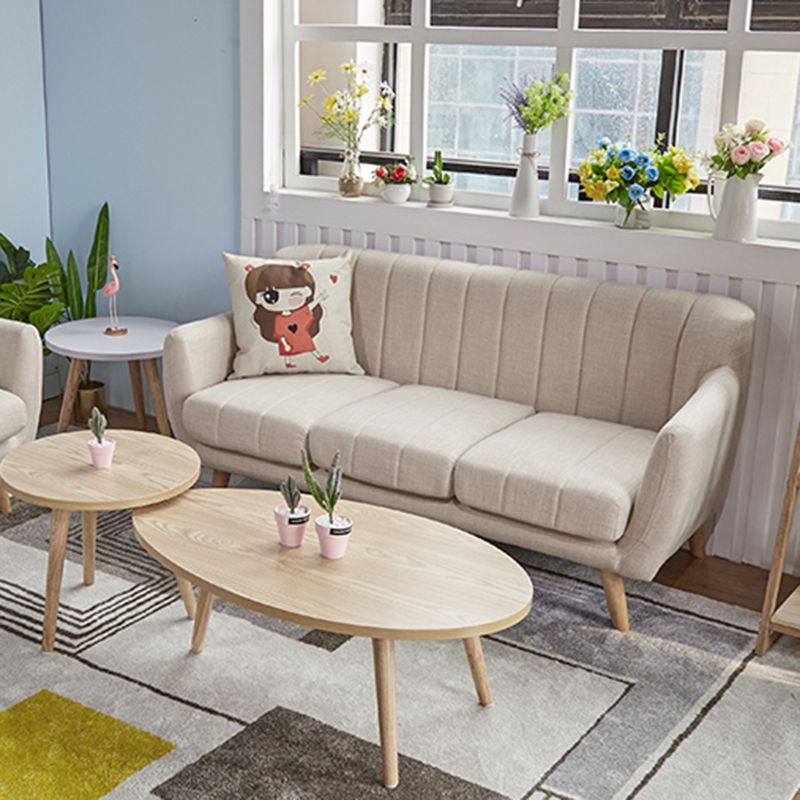 Louaison en lin scandinave à 2 places 21,65 "D SOFA SORM SQUAGE POUR L'APPARTEMENT