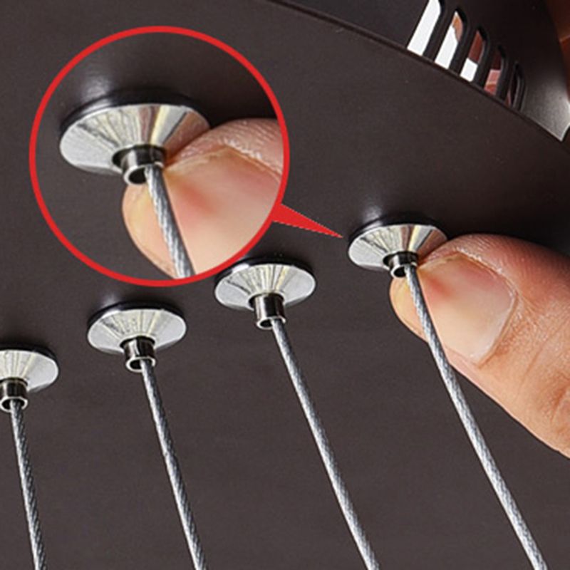 Multi-Rings Multi-Layer Modern Simple Style Metal Hanging Chandelier Lighting Fixtures