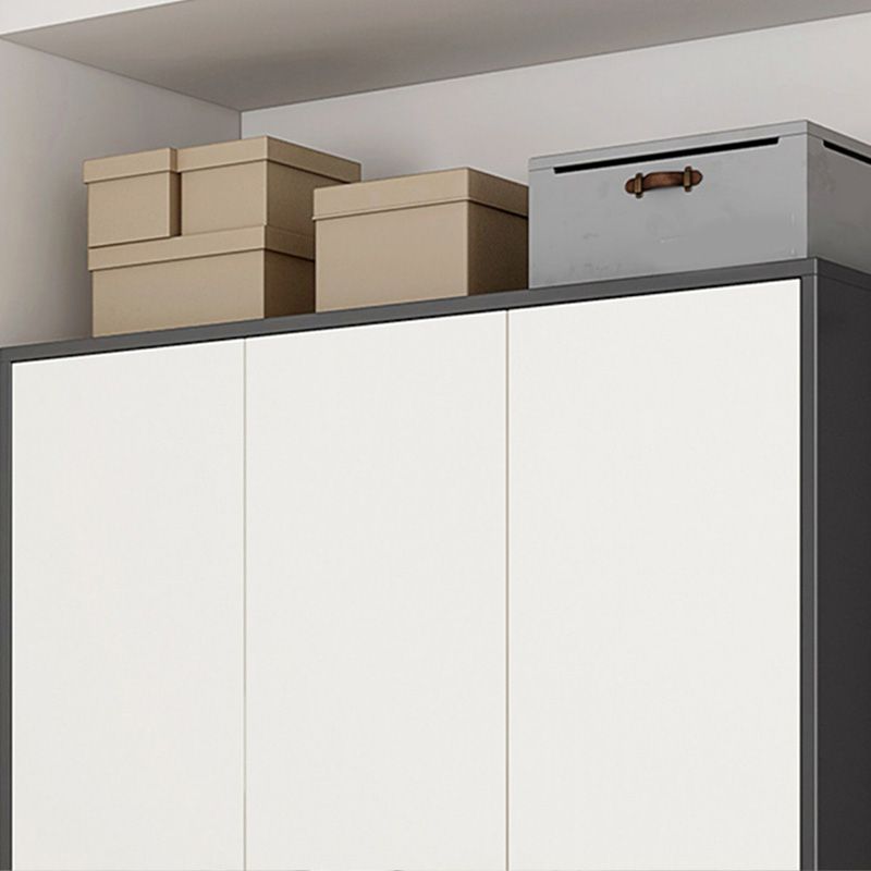 Rectangular Wardrobe Cabinet Modern Simple Wooden Wardrobe Armoire