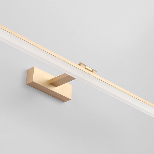 Acrylschatten 180 ° Verstellbares LED-Eitelkeitslicht Anti-Fogge wasserdichtes Make-up-Spiegellampe für Bad Waschtisch