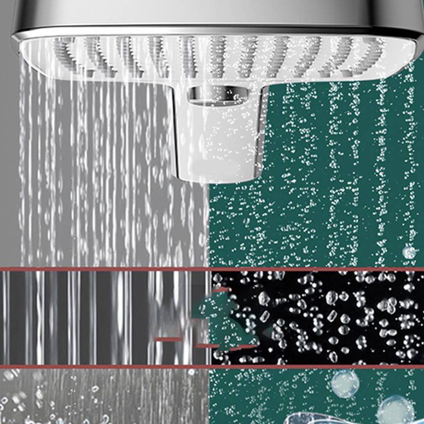 Contemporary Self-Cleaning Hand Shower 3 Sprays Wall-Mount Hand Shower
