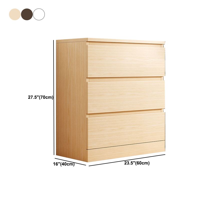 15.74" Wide Modern Wood Accent Chest Rectangle Chest with Drawers