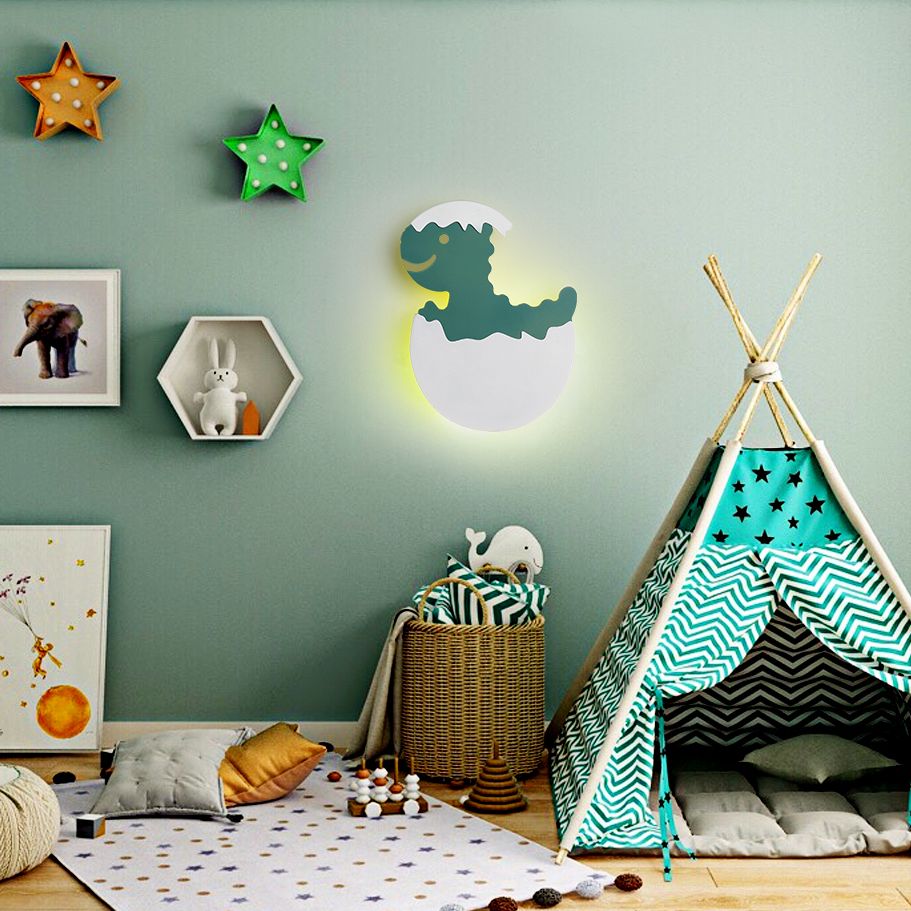 Cartoon Shape Sconce Light Fixture Creative Acrylic 1 Light Sconces