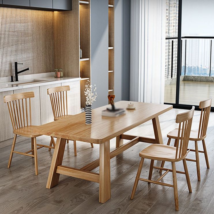 Moderno 1/2/3/4/5 Piezas Juego de comedor Pino Muebles de comedor de pino/Artículos separados