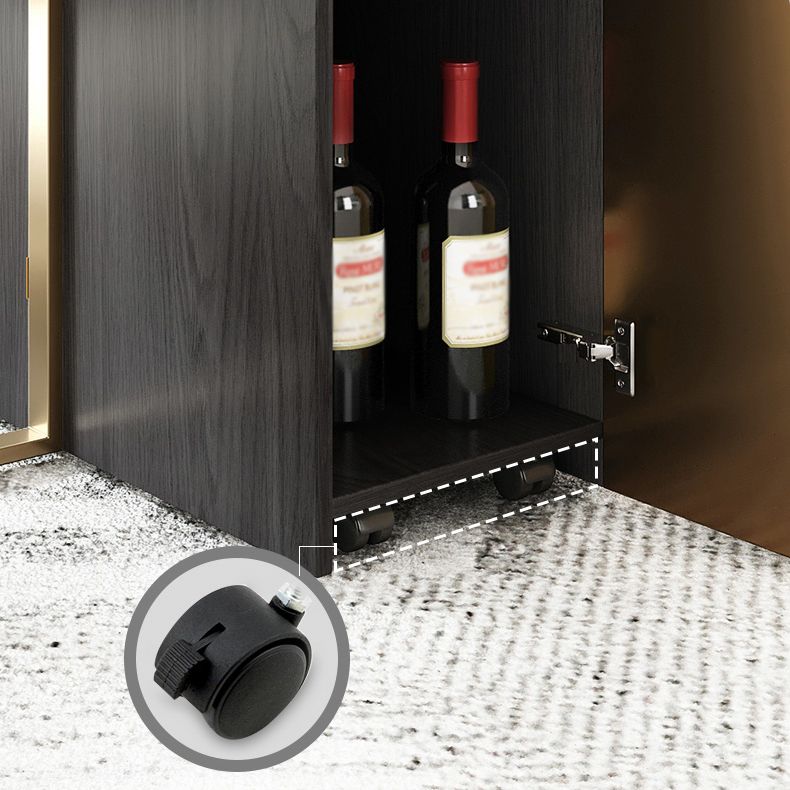 Moderne stijl rechthoek eettafel drop-blad 62 "tafel met metalen basis voor huisgebruik