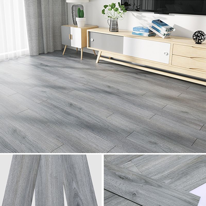 Modern Peel & Stick Mosaic Tile Plastic Wood Look Fade Resistant Vinyl Plank