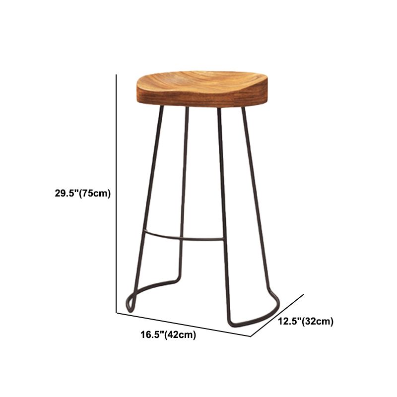 Modern Wood Counter Height Set 1/2/5 Pieces Indoor Natural Counter Set