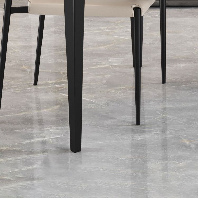 Modern 1/4/5/7 Pieces Rectangle Dining Set Sintered Stone Top Dinette Table Set