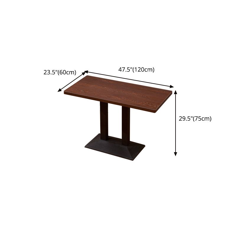 Modern 1/2/5 Pieces Dining Set Rectangle Artificial Wood Dining Table for Dining Room