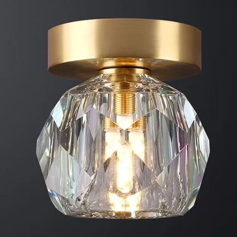 Lampe encastrée géométrique fermer plafonnier Éclairage encastré moderne