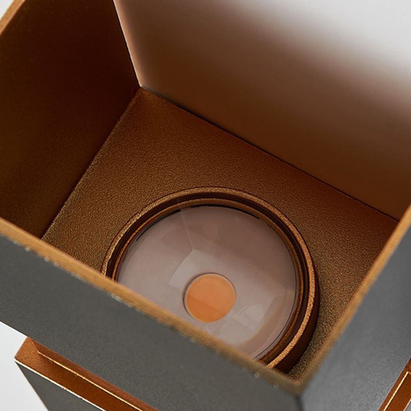 Moderne Stil Aluminium Wandleuchte Quader 2 Leuchten LED -Wandleuchten für draußen