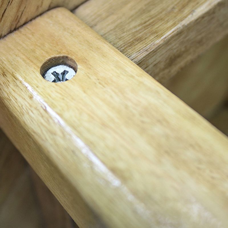 Moderne armlose Rücken ohne Backhocker Holz Dessert Shop Barhocker mit Holzsitz