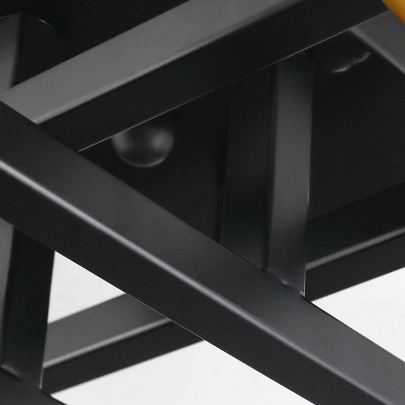 Industrial Linear Semi Mount Lighting Metal Ceiling Mount Light Fixture