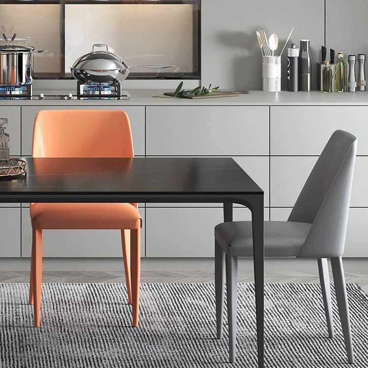Modern Sintered Stone Dining Table Set 1/2/5/7 Pieces Dining Set for Home