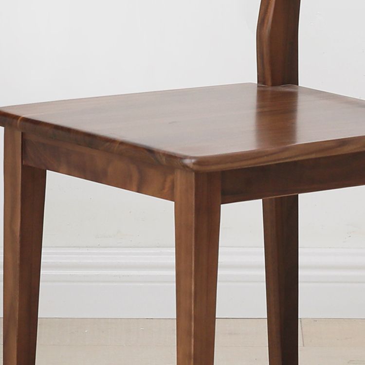 Dining Room Armless Dining Chair Home Open Back Dining Chair