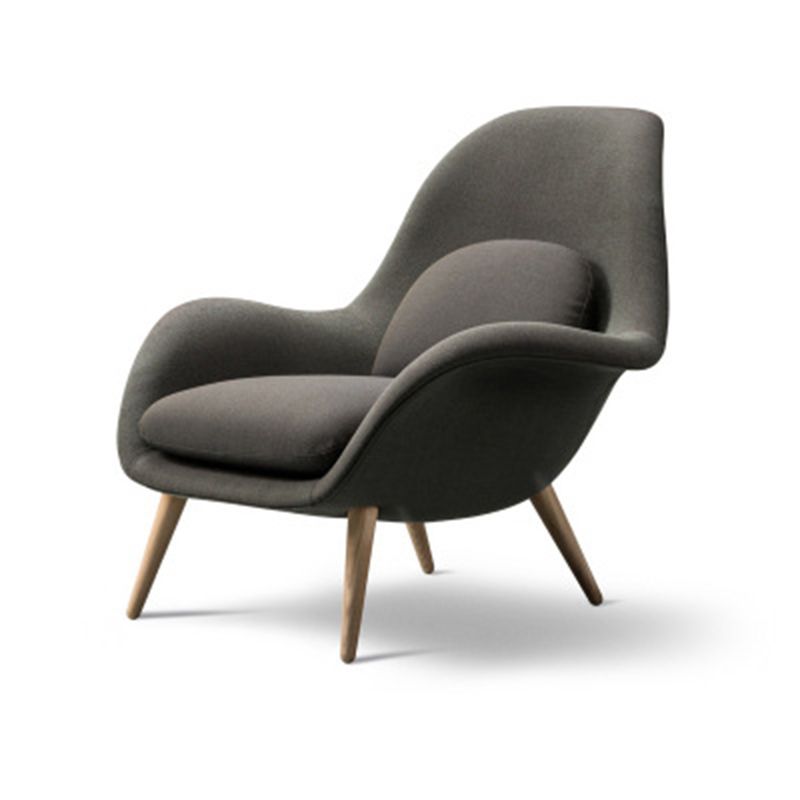 Arms Included Chair 33.4" L x 33.8" W x 32.6" H Solid Wood Frame Chair