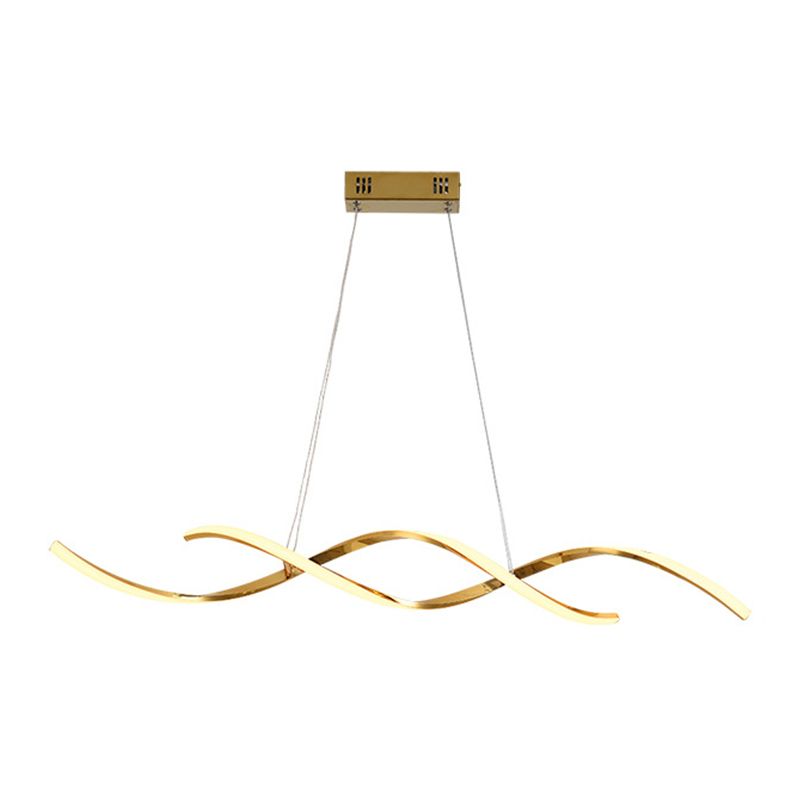 2-Lights Modernist Island Pendants Metal Pendant Lights for Dining Room