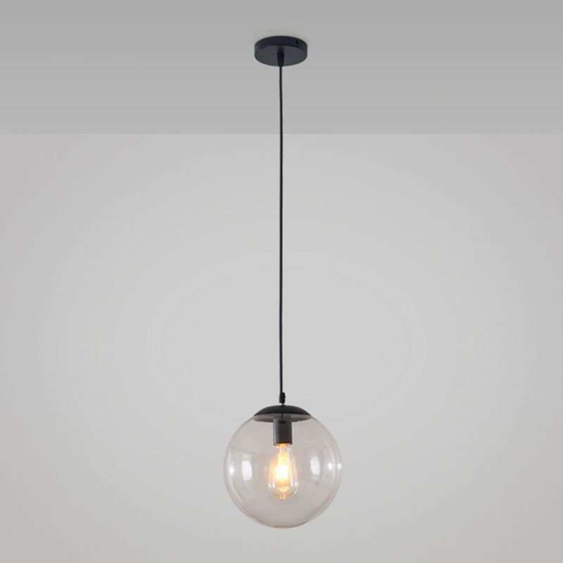 Glass Ball Hanging Light Modern Pendant Lighting Fixtures for Living Room