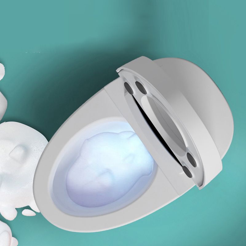 Contemporary Floor Mounted Flush Toilet Siphon Jet Ceramic Urine Toilet for Washroom