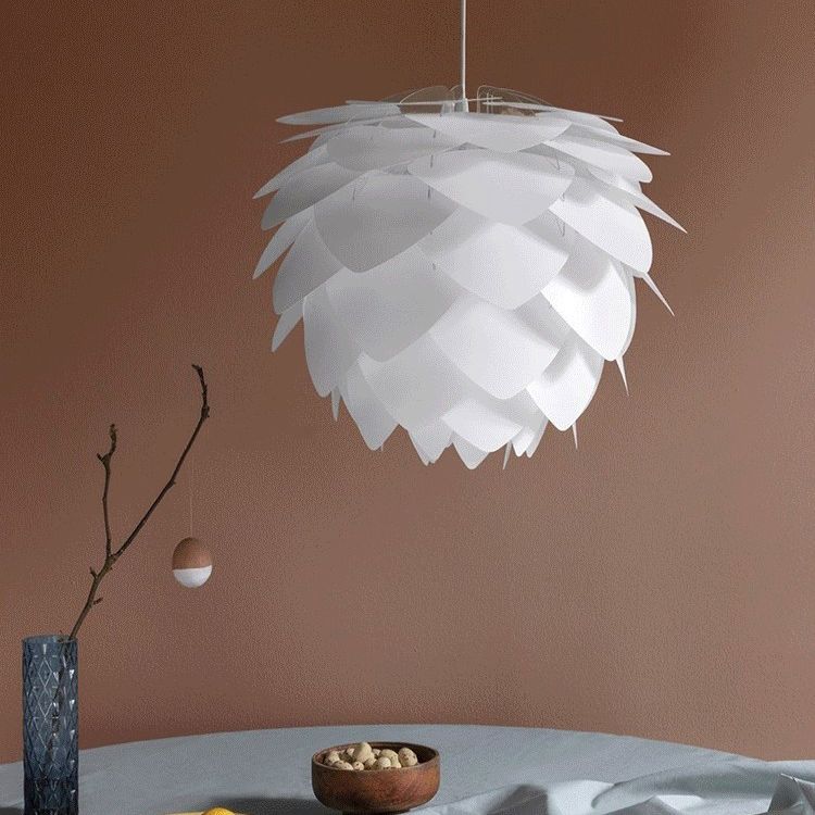 Pine Cones Shaped Hanging Light Modern Pendent Lighting Fixture for Drawing Room