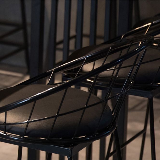 Industrial Wooden Bar Table Set 1/2/5 Pieces Rectangle Bar Table with High Stools