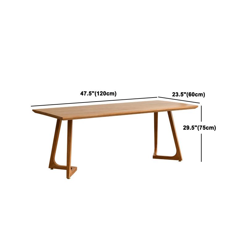 Modern Dining Table Set 1/2/4/7 Pcs Solid Wood Dining Table with Windsor Chairs