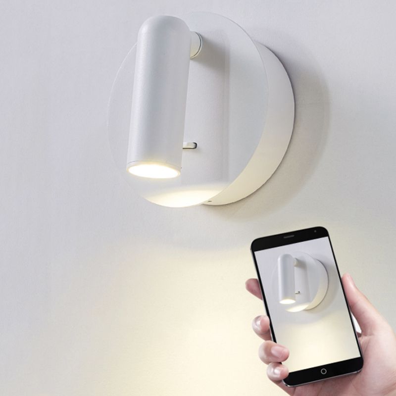 Modern Tubes Sconce Light Fixtures Metal 1 Light Wall Sconces