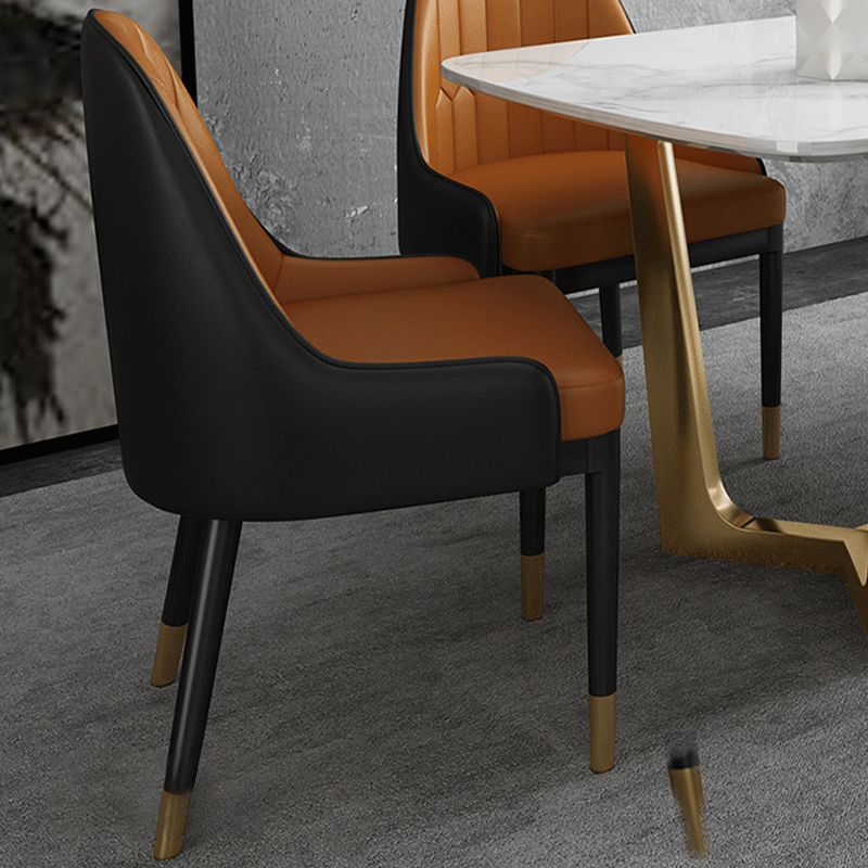 Glam 1/5/7 Pieces Dining Set Sintered Stone Dining Table for Home Use