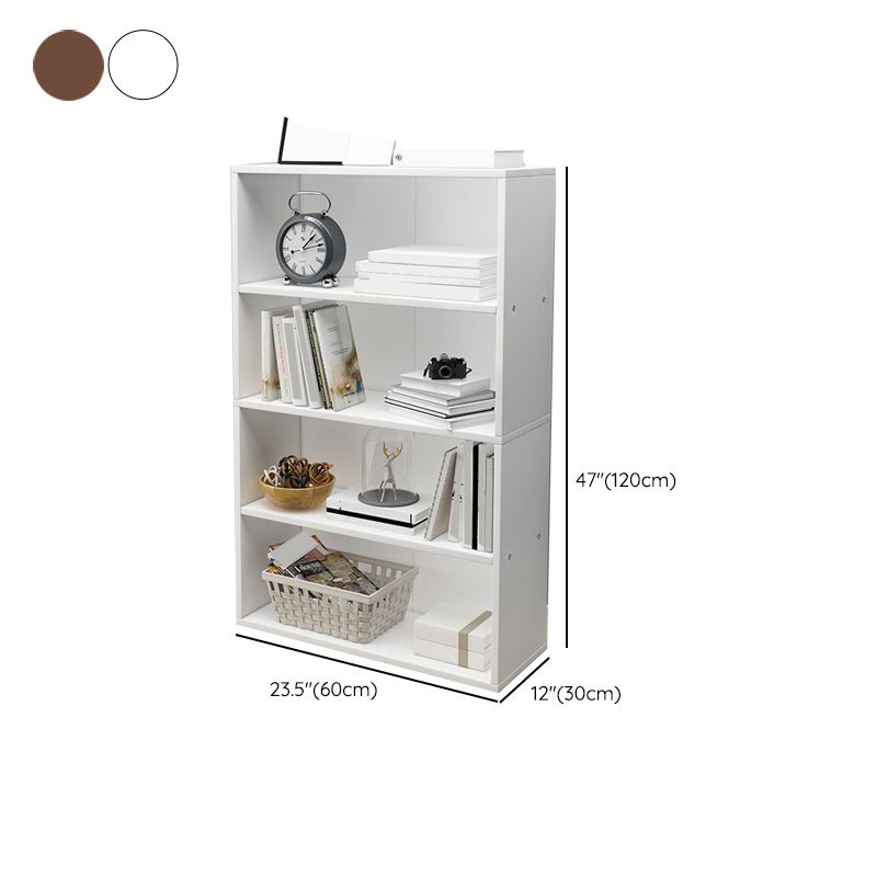Scandinavian Home Standard Bookshelf Artificial Wood Bookcase