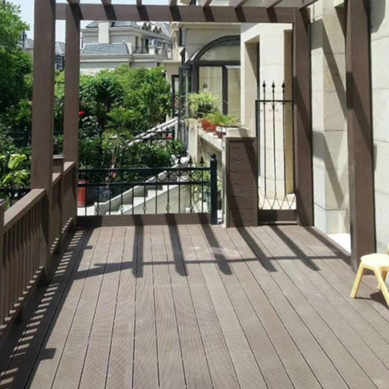 Composite Decking Tiles Garden Slat Nailed Patio Flooring Tiles