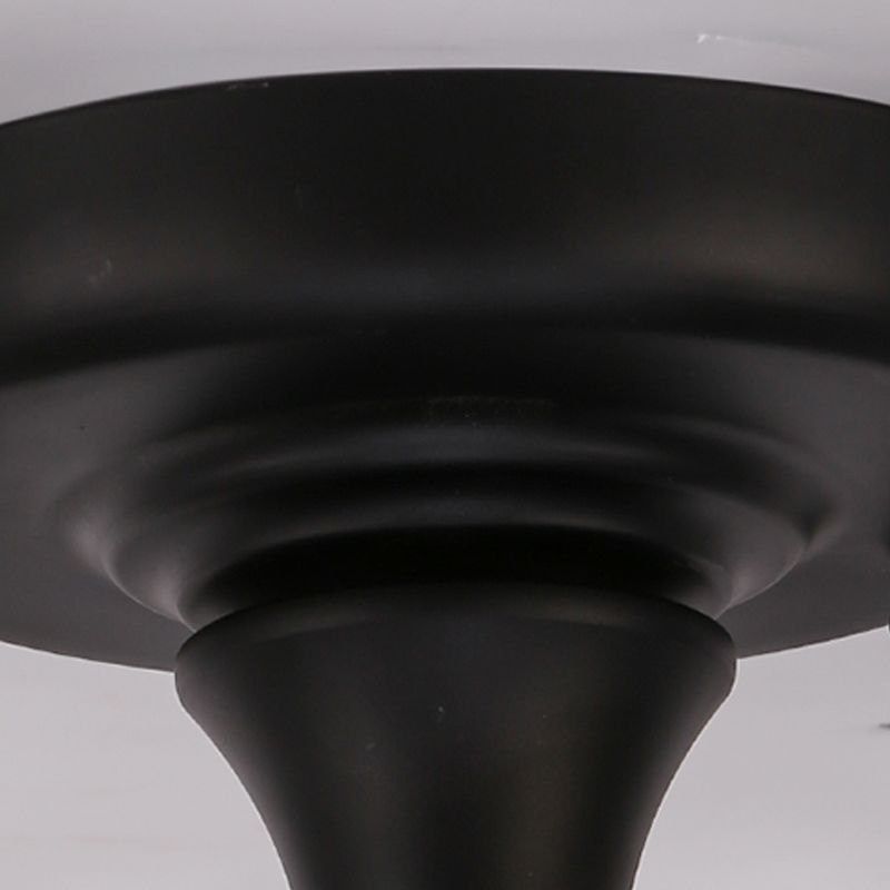 Cylindrical Semi Flush Mount Lighting Simplicity Style Glass Semi Flush Ceiling Light