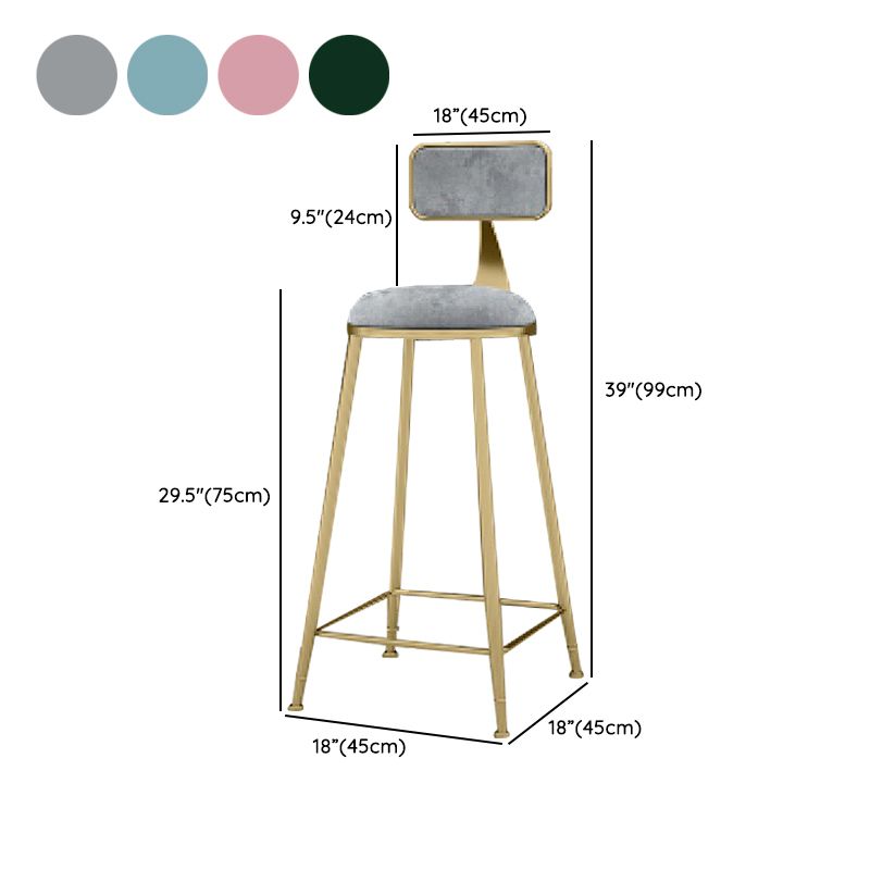 Glam Style Bar Table 1/3 Pieces Faux Marble Fixed Table and Stool Set