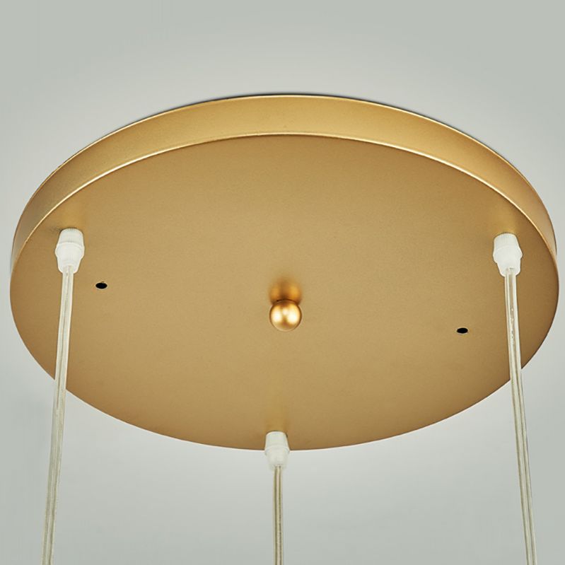 Contemporary Cube Pendant Light Crystal Hanging Pendant for Living Room