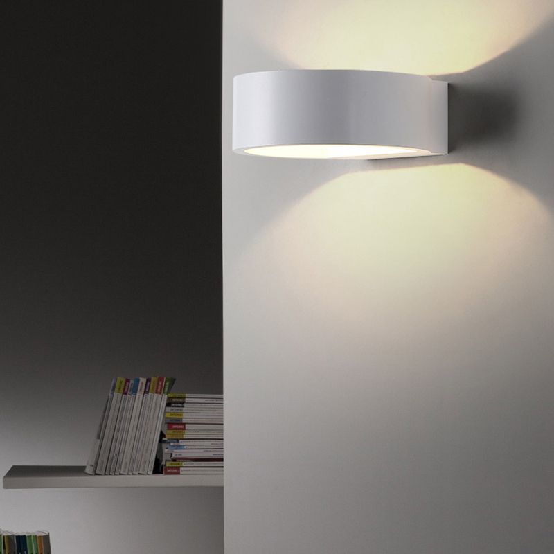 Luz de la plataforma geométrica de estilo moderno de muro de metal LED LED LITING