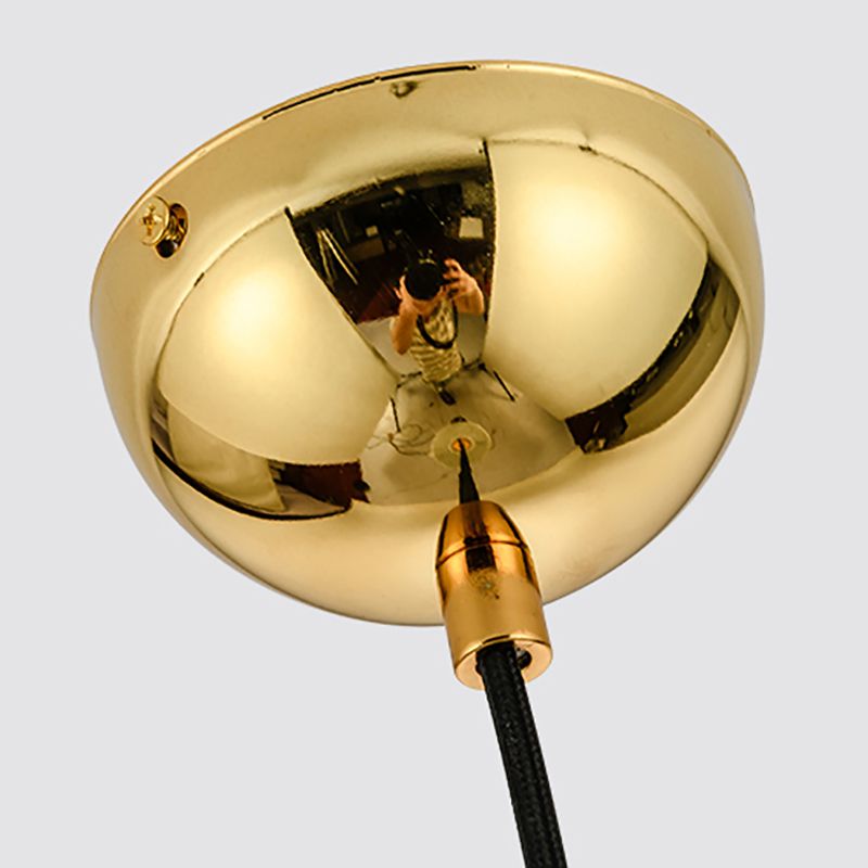 Faut de goutte en forme de grange en marbre Minimaliste d'éclairage en suspension blanc