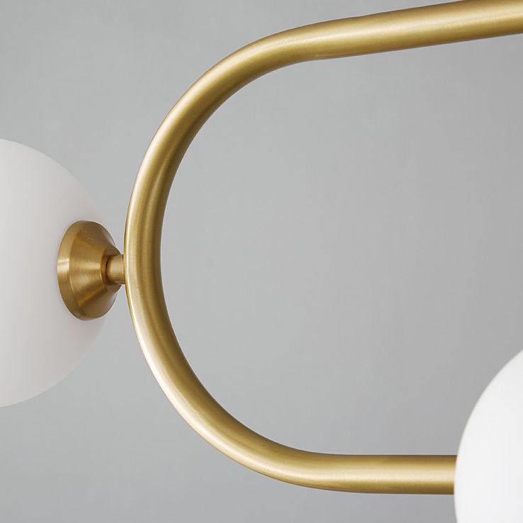 Linear Hanging Pendant Lights Contemporary Glass Ceiling Pendant Light