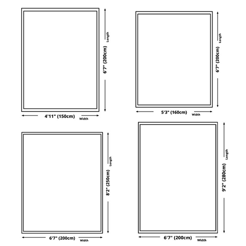 Dark Coffee Casual Rug Polyester Solid Color Rug Washable Rug for Living Room