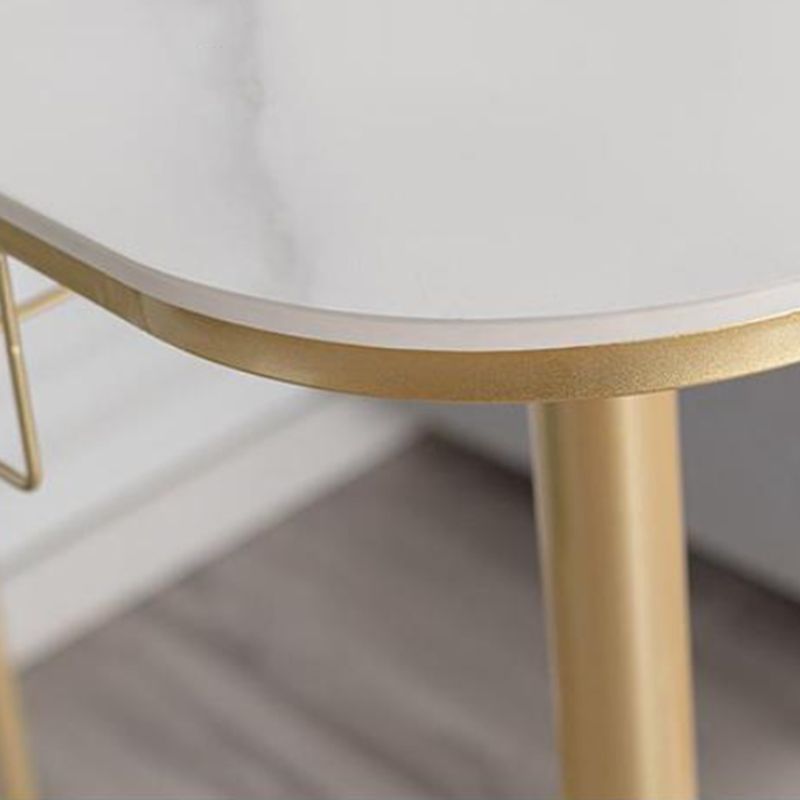 Sintered Stone Bistro Bar Table Modern Wine Rack Bar Table for Living Room