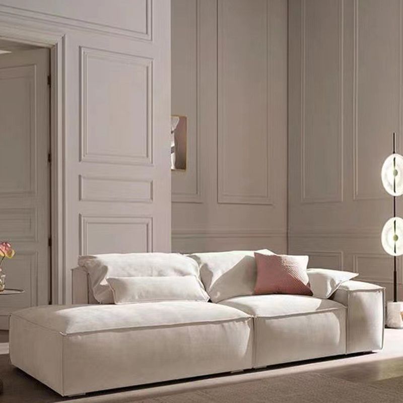 Stationary Living Room Square Arm Standard Contemporary Seating