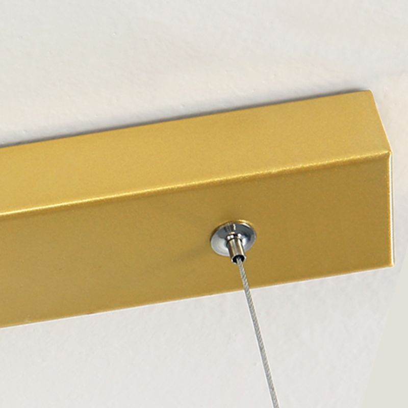 Resina luces colgantes colgantes chinas lámparas colgantes lineales modernas para comedor