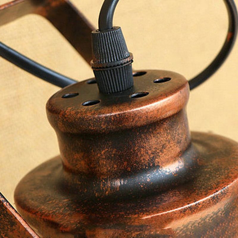 Cylinder Wall Lighting Industrial Metal 1 Light Rustic Wall Sconces