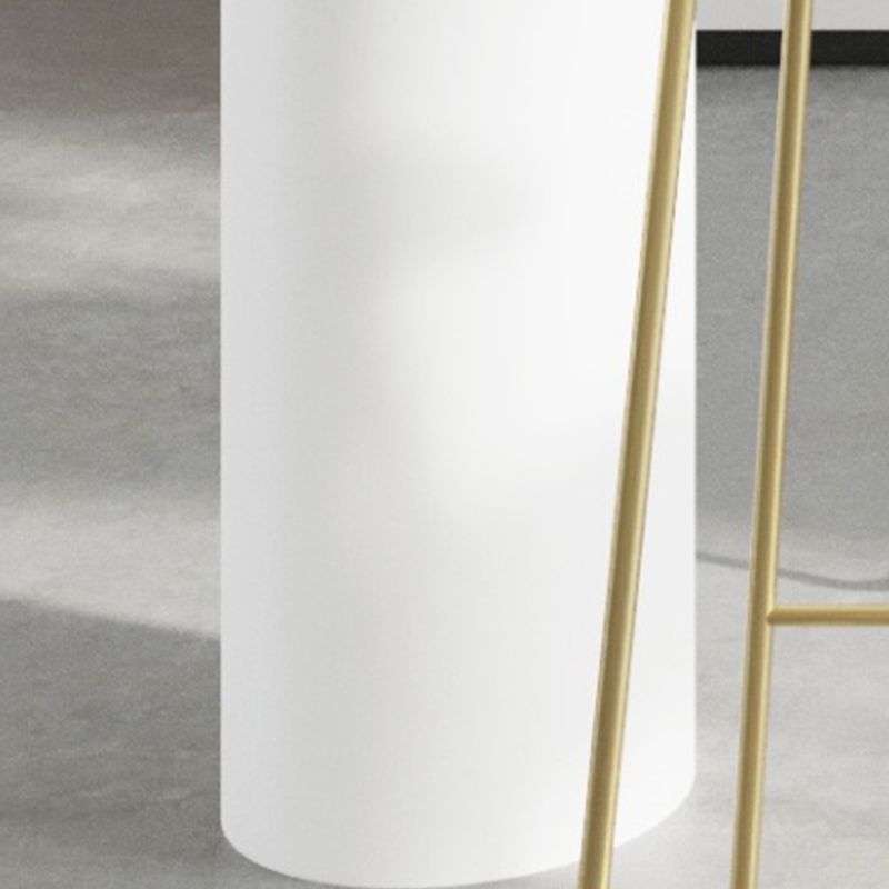 Modern Irregular Shape Bar Table Set 1/2/5 Pieces Sintered Stone Counter Table with Stools