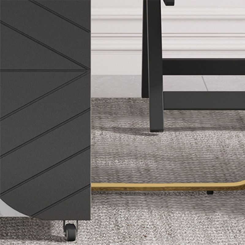 Contemporary Dining Set 1/2/3/5 Pcs Folding Dining Room Table and Chairs