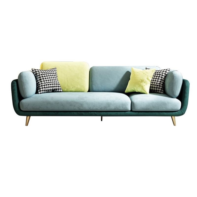 Zeitgenössischer Kissen Top Arm Liege Liebesseat für Wohnzimmer