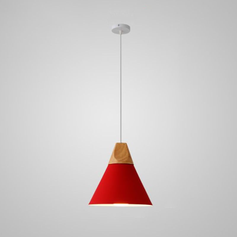 Macaroon Modern Hanging Lamps Aluminum Shade Pendant Lighting Fixtures