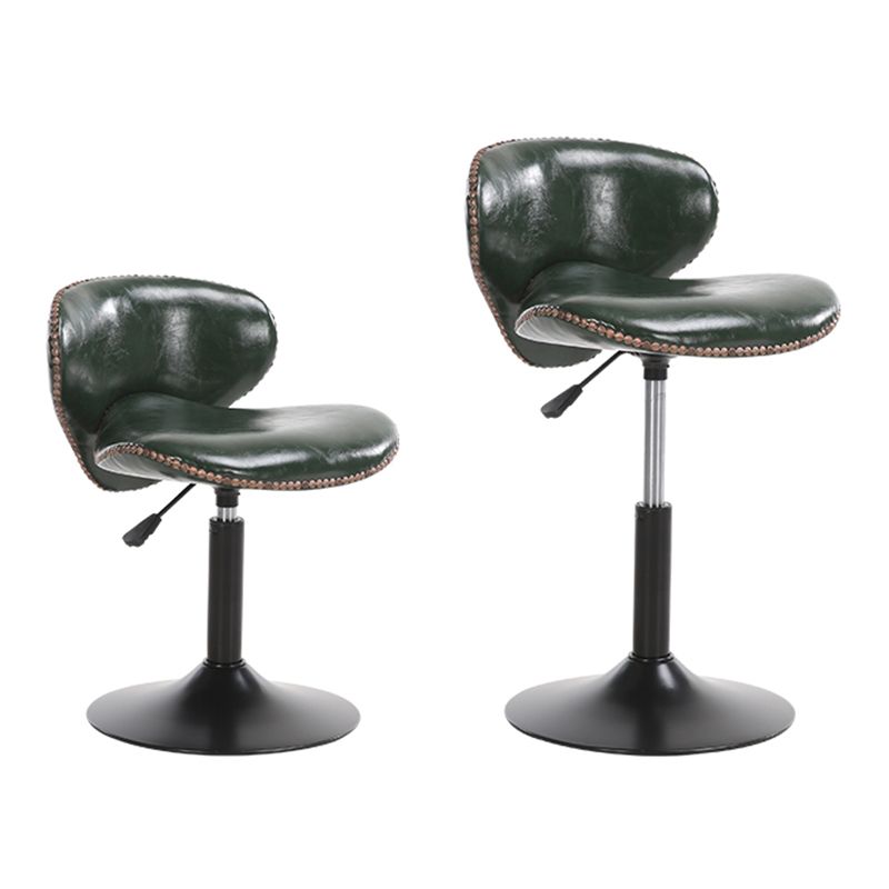 Modern Liftable Bar-stool PU Leather Counter Bar Stool with Metal Legs for Bristol